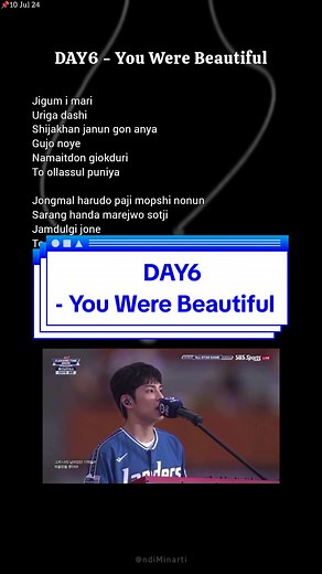 DAY6 - You Were Beautiful (Easy Lyrics)