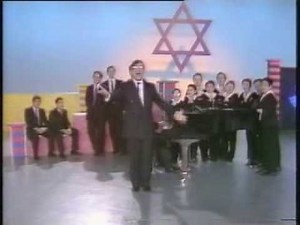 BBC TV: "London School Of Jewish Song" (Yigal Calek) Blue Peter - 1989