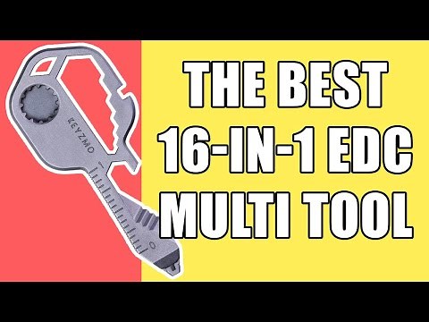 The Best 16-in-1 EDC Multi-Tool - Keyzmo
