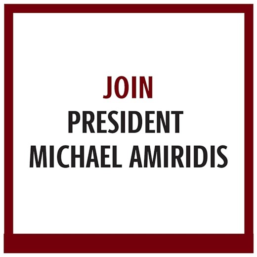 President Michael Amiridis will reflect on the achievements of the past year and look to the future with his State of the University address on Wednesday, Sept. 17. Join us: sc.edu/SOTU | University of South Carolina