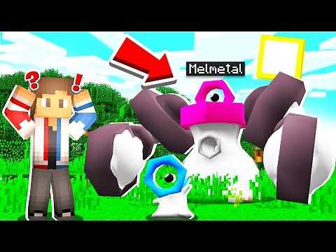 EVOLVING RARE MELTAN INTO MELMETAL IN POKEMON! (Minecraft AnubisMC Pixelmon)