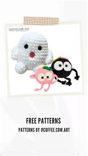 Soot & Wara Wara FREE CROCHET PATTERNS