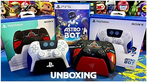 Playstation Astro Bot and Concord Dualsense Controller Unboxing