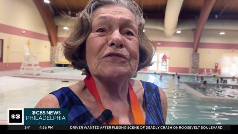 89-year-old fitness instruction in Pennsylvania shares her secrets to a long, healthy life