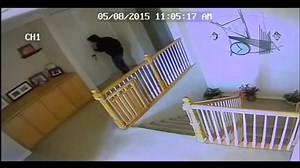 BRAZEN HOME INVASION: Surveillance video captures a frightening home invasion in San Jose. 2 men enter the home brandishing knives. They cut the phone lines and attempt to get through a locked bathroom door where 2 women and a baby are fearing for their lives. Click here to watch the entire raw surveillance video: http://youtu.be/UyRkS8JkNRA Find out more about the scary encounter and watch Claudine Wong KTVU's report: http://bit.ly/1cvFh1s | KTVU Fox 2