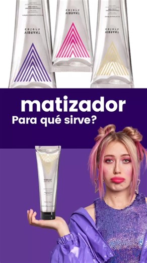 Tinte para matizar. Para qué sirve el matizador. Matizar después de la decoloración. tintes magenta y violeta. Matizante de cabello. Colores fantasía. #tipsdebelleza #matizador #decoloracion #tintes #tintesparaelcabello #matizante