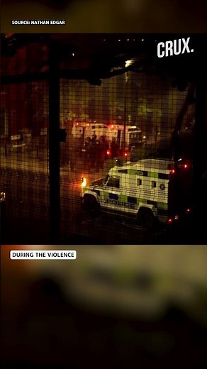 Police Attacked With Petrol Bombs and Fireworks During Clashes In Northern Ireland’s Londonderry