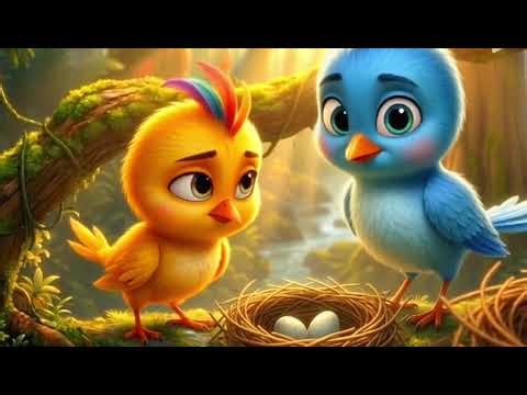 Angry Little Bird story |Moral Story | Kids Story|Cartoon story|punpun story world English
