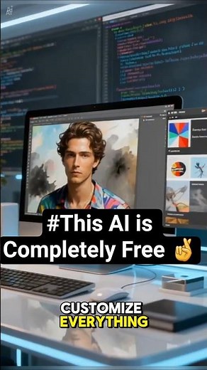 This AI Is Completely Free # Stable Diffusion AI #shortsfeed #shorts #trending #aiunlocked #tech