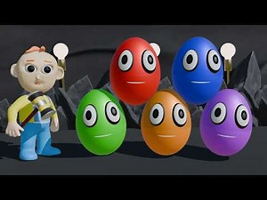 Learn Colors with Numbers for Kids | Color and Counting Fun for kids BIGY🥚 EGGY NURSERY RHYMES