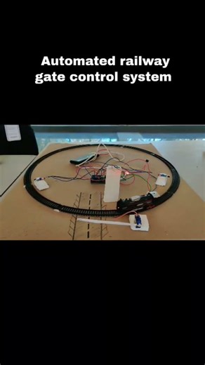 Automated Railway gate control system #project #engineering #railway #train #engineeringjobs