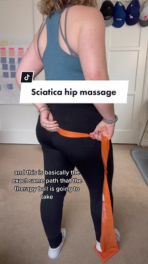 Effective Sciatica Pain Relief: Therapy Ball Roll Out