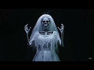 Halloween projection loop - Precious Ghost Bride
