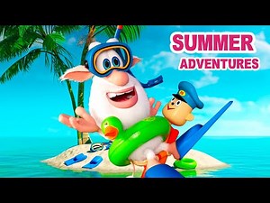 Booba - Summer Episodes☀️ Beach, Swimming, Circus⭐ Funny Cartoons for Kids| Toons Mania - English