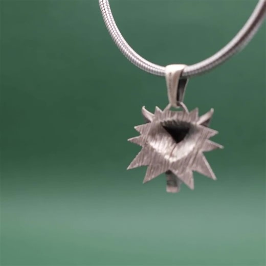 Witcher Wolf Medallion Silver Necklace, Geralt of Rivia Jewelry, Men's Necklace, Gamer Gift - Etsy