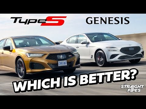 2022 Acura TLX Type S vs Genesis G70 3.3T Sport