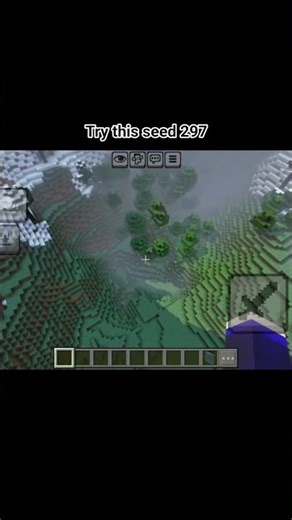 try this beautiful seed 297 #minecraft