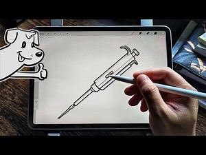 How to draw a pipette 💧