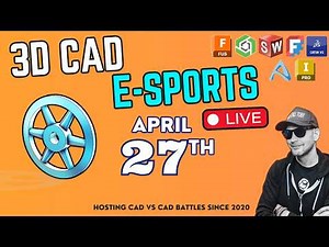 Model Monday Live APRIL 27 | CAD Speed Modeling Battles, Tutorials, Tips and Tricks