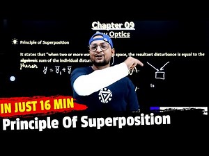 34.Chapter - 10 | Wave Optics | Principle Of Superposition | Physics Baba 2.0