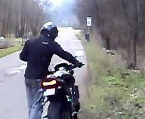 Kawasaki Z750 open tube