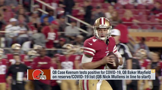 Rapoport: Nick Mullens in line to start for Browns