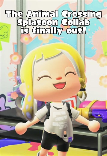 Animal Crossing: NH x Splatoon - My First Scripted Video