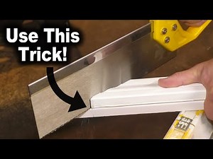 How to Measure and Cut Trim with NO Special Tools | The Fixer Clips