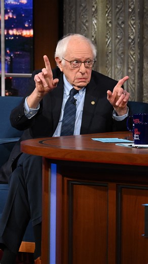 Bernie Sanders explains that while disagreement is essential in a democracy, those disagreements must be rooted in facts and truth, not misinformation. #Colbert #BernieSanders | The Late Show with Stephen Colbert