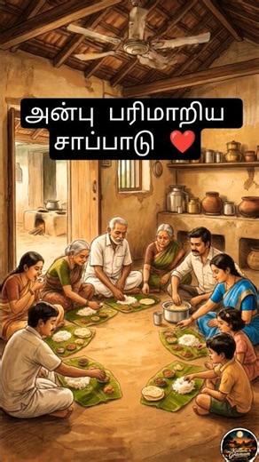 Traditional Tamil Family Dining Together on Banana Leaf |90s Village Life Memories#traditional #food