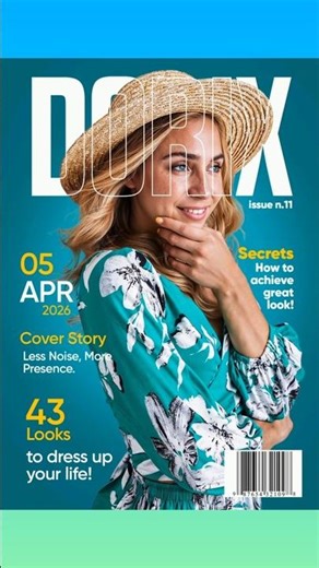 Premium Magazine Cover Design 🔥 | Professional Cover Design by Graphic Designer Waqas