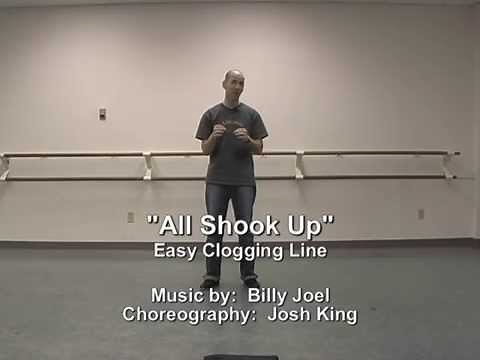 All Shook Up - Easy clogging routine walk-through, choreography by Josh King