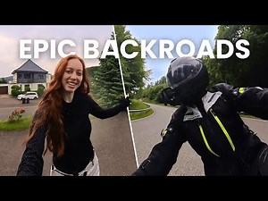 The MOST BEAUTIFUL roads in Germany | My First Solo Motorcycle Adventure