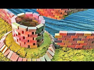 Mini Tower and Dam - Total Flood And Destroy | Experimental Mini Dam Collapse