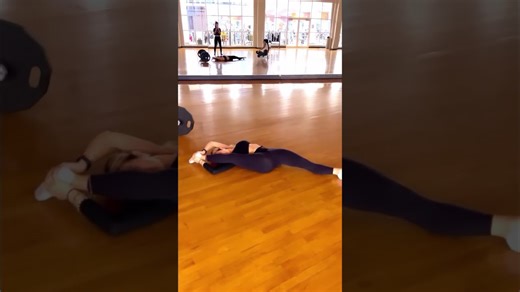 This is how I split at 50! #split #flexibility #fitover50 #fy #shorts