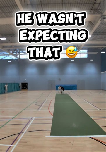 Bowled round the legs 😅 #cricket