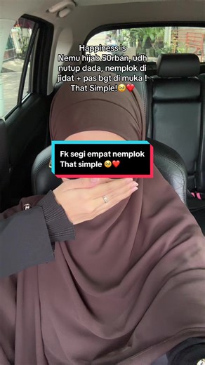 French Khimar Segi Empat: Stylish and Simple Hijab