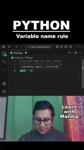 Python Variable Naming Rules! ✅