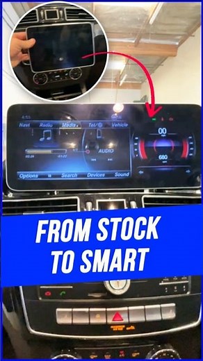 2016 Mercedes-Benz GLE 350 | From Factory 5" to 12.5" CarPlay & Android Auto Upgrade!