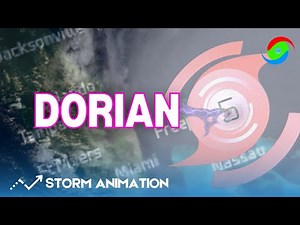 The Track of Hurricane Dorian (2019)