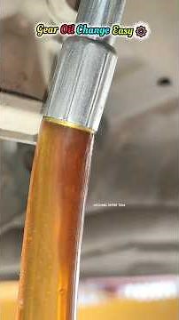 Gearbox Oil Change Made Easy | Car Maintenance🙄
