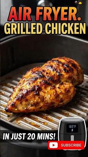 How to make Juicy Chicken Breast In Air Fryer Dinner Recipes #shorts