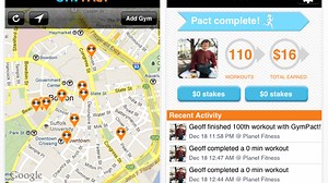 GymPact pays you for working out, charges if you skip