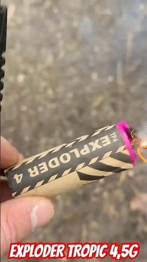 EXPLODER 4 TROPIC💀💥 #exploder4 #polenböller #fireworks #short