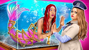 6.8K views · 100 reactions | How to Become a Mermaid! M3GAN vs Mermaid in Jail! | La La Life | Facebook