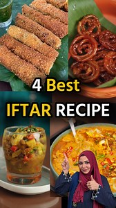 Struggling to decide what to make for Iftar? Here are 4 quick & delicious recipes to make your Iftar special! 🥘✨ Perfect for busy days—simple, tasty, and ready in no time! Let me know in the comments which one you’ll try first! 🤩👇" 🔹 Tag someone who needs these recipes! 🔹 Save this video for later! #ramadanrecipes #iftar #quickrecipes | Simra Khan