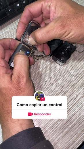 Cómo copiar un control de llaves para carros y portones