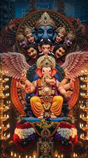 Ganpati Bappa morya lalbaugcha Raja #ganeshchaturthi #lalbaughcharaja #ganapatibapa #trending