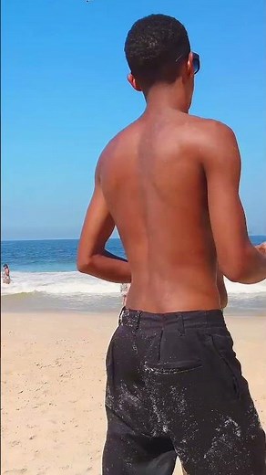 🇧🇷 Copacabana Beach a Beautiful Day in Brazil