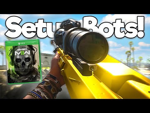How To Set Up Bots To Trickshot on Modern Warfare 2! (MWII)